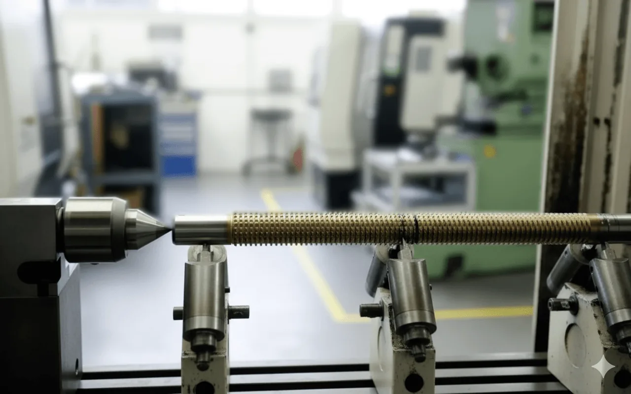 Precision inspection and grinding setup at United Broach Company's Patiala manufacturing facility